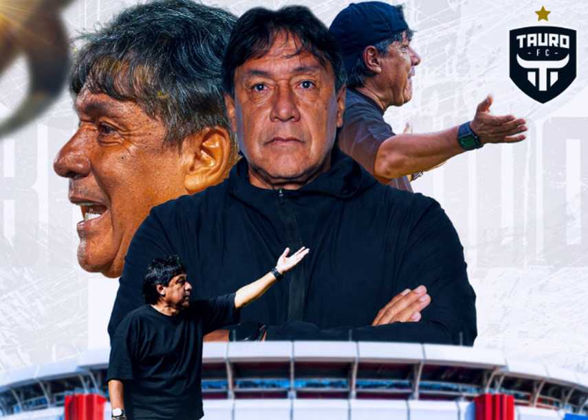 LPF: El Tauro FC presentó a Gonzalo Soto como nuevo DT