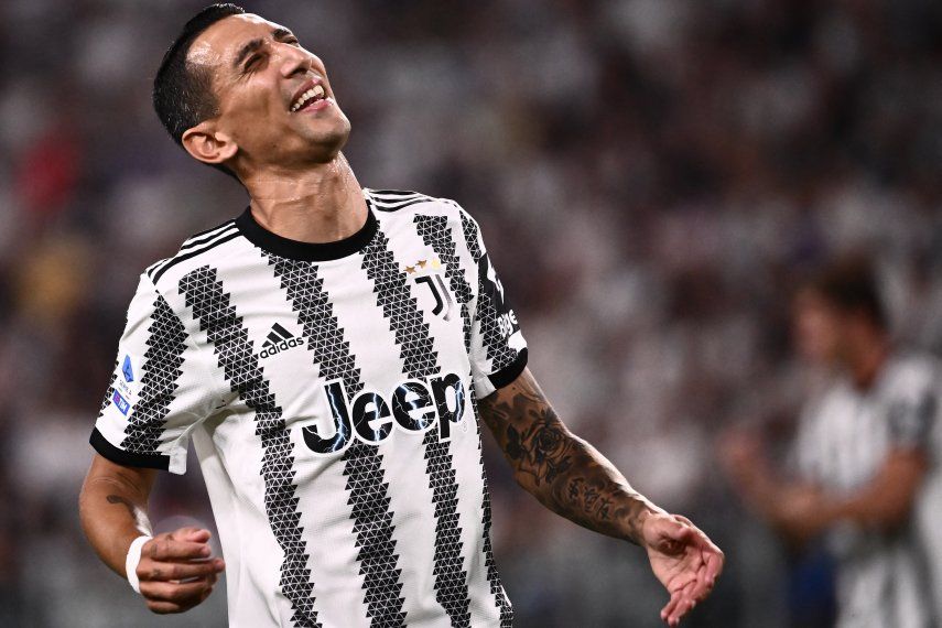 Ángel Di María es suspendido por fuerte falta en la Serie A