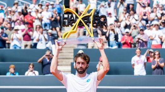 Basilashvili repite victoria en Hamburgo frente a Rublev
