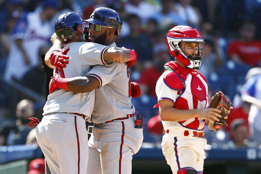 MLB: Los Bravos ganan primero de doble cartelera ante Phillies