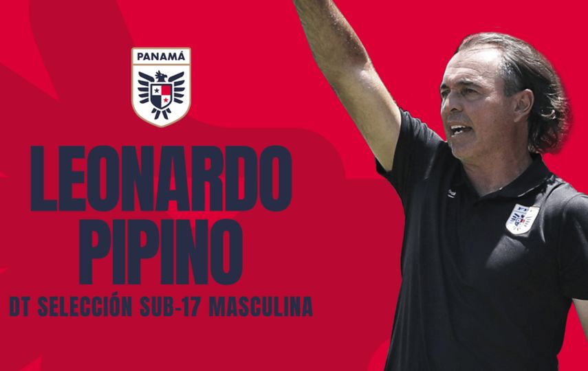 Panamá Sub-17: Leonardo Pipino es el nuevo DT