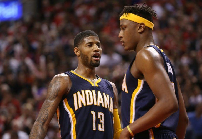 Los Pacers dan primero en serie de playoffs del Este contra Raptors