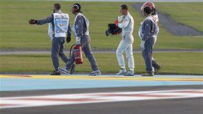 F1: Schumacher sale ileso de choque en Abu Dhabi