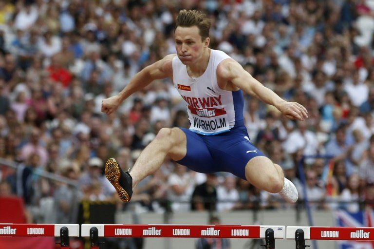 Warholm bate su récord europeo de 400 m vallas y Echevarría no compite en la Liga de Diamante