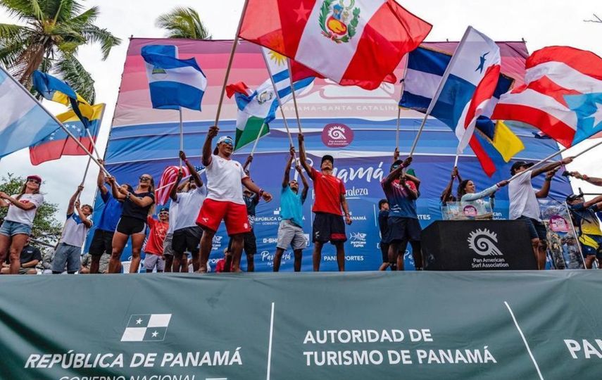 Arrancó el Panamerican Surfing Games 2023 en Santa Catalina, Veraguas