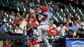 Edmundo Sosa sonó su 5to cuadrangular de la temporada en MLB