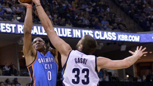 Con triunfo sobre Thunder, Grizzlies alcanzan a Rockets