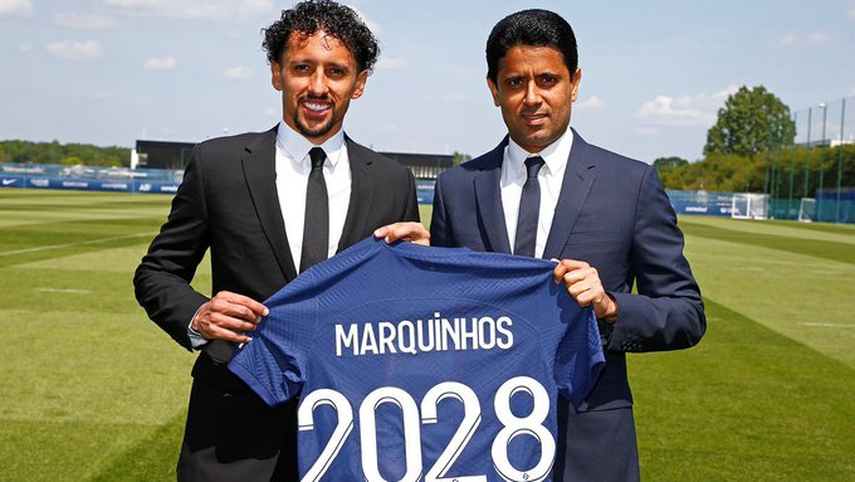 Marquinhos renueva con el PSG hasta el 2028&nbsp;