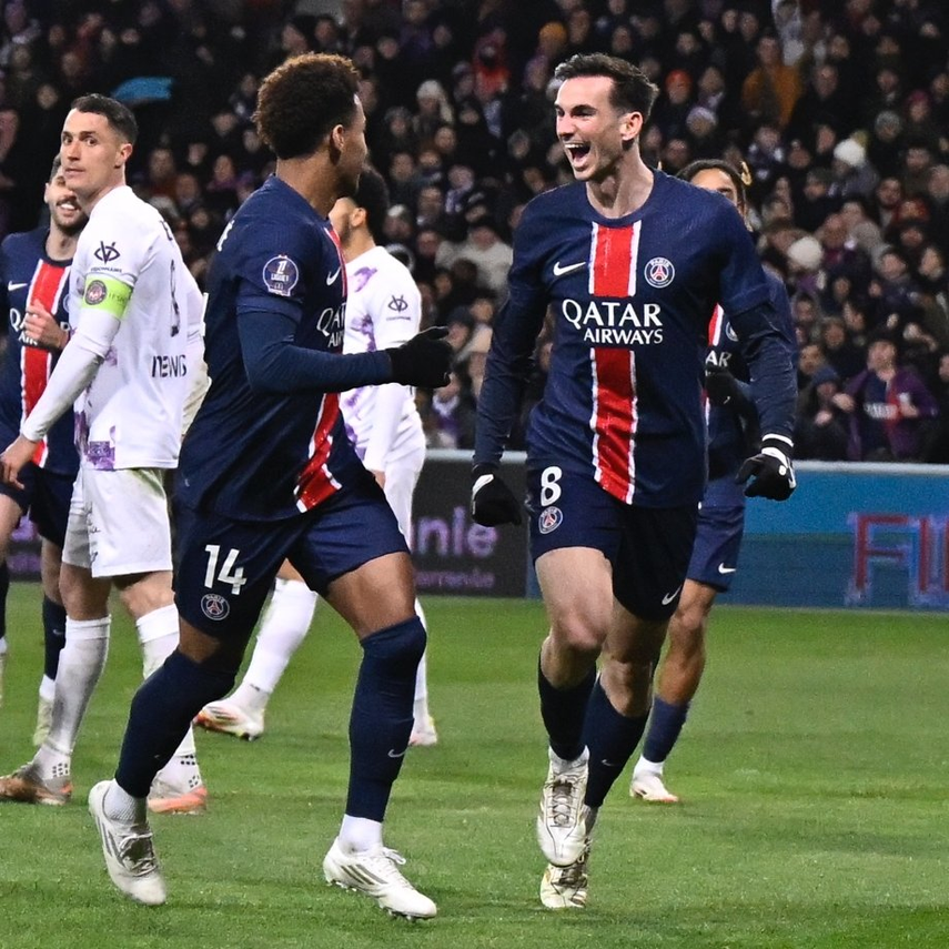El PSG le ganó al Toulouse y se consolidó en el liderato de la Ligue 1
