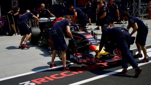 Ricciardo fue el más rápido en el primer entrenamiento del GP de Hungría