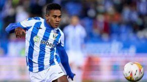 Yoel Bárcenas ve minutos en victoria del Leganés ante Málaga