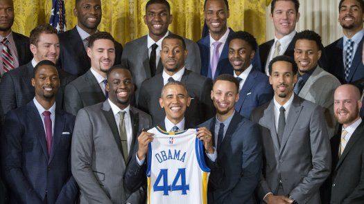 Obama homenajea a los Warriors de Golden State