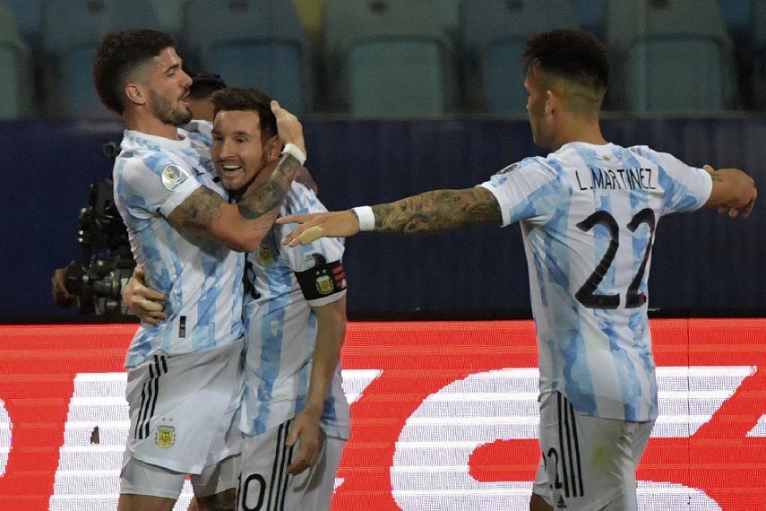 Copa América 2021: Argentina golea a Ecuador y jugará ante ...