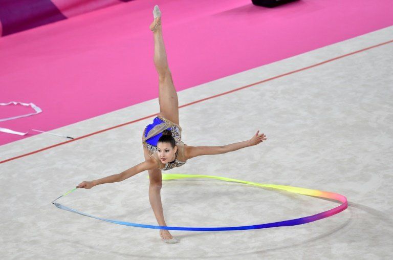 La gimnasta estadounidense Evita Griskenas suma un nuevo oro a su cosecha en Lima-2019