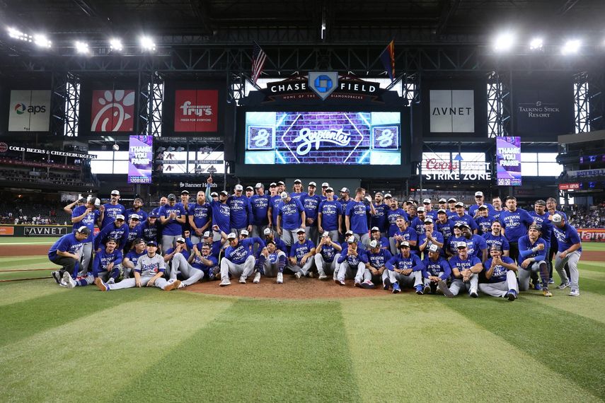Los Dodgers ganan la División Oeste de la Liga Nacional de MLB