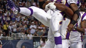 NFL: Los Vikings defienden su invicto ante los alicaí­dos Ravens