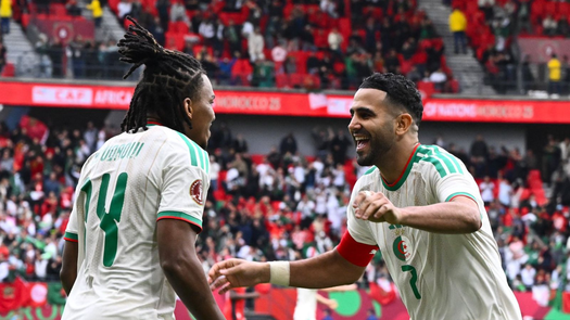 Copa Africana de Naciones: Argelia goleó a Sudán con la presencia de Zidane en las gradas