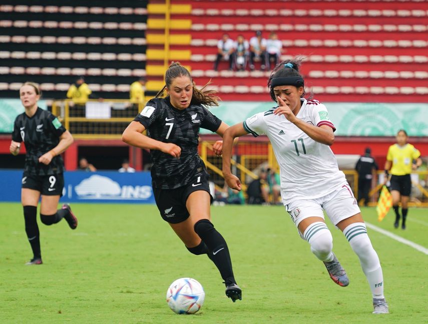 Mundial Femenino Sub-20: México empata ante Nueva Zelanda