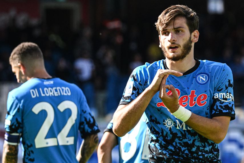 Serie A: El Napoli le gana al Torino y es líder en Italia
