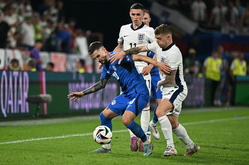 Eurocopa 2024: Inglaterra y Eslovenia empatan sin goles