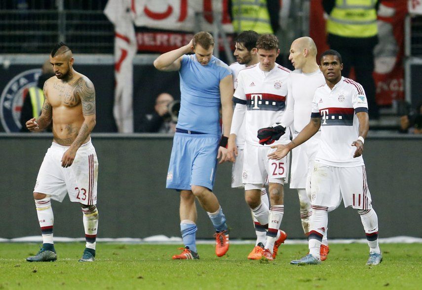 Eintracht Frankfurt pone fin a foja perfecta del Bayern
