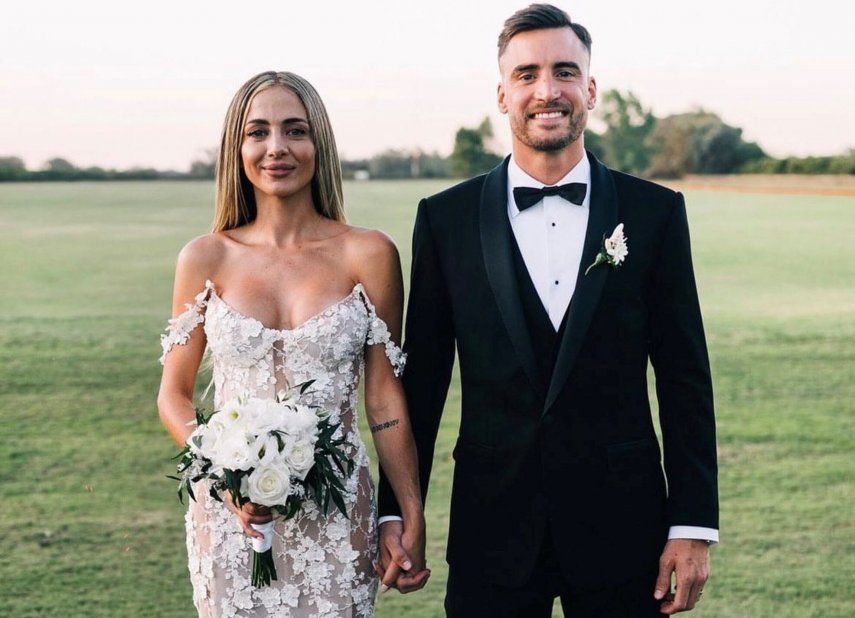 Nicolás Tagliafico contrae matrimonio luego de ganar la Copa del Mundo