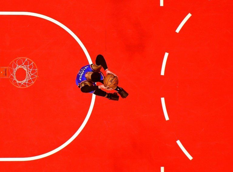 Armador Russell Westbrook continúa al frente de la anotación en la NBA