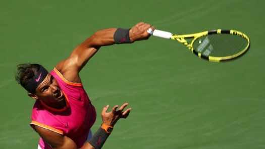 Nadal arrolla a Schwartzman y pasa a octavos de Indian Wells