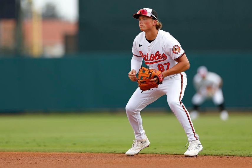 MLB: Jackson Holliday hizo su primera aparición con los Orioles