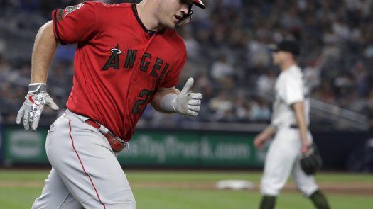 Trout consigue 5 hits; Angelinos doblegan a Yanquis