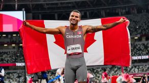 André de Grasse, estará presente en el Mundial de Atletismo 2022