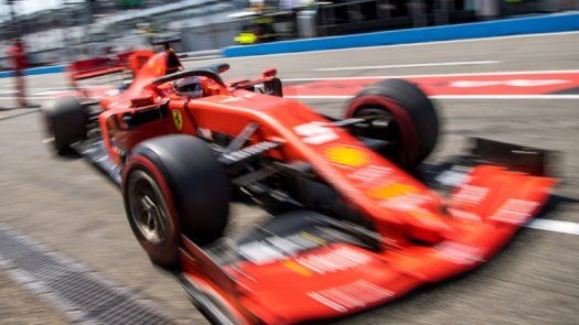 Vettel, el más rápido en los primeros libres del GP de Alemania