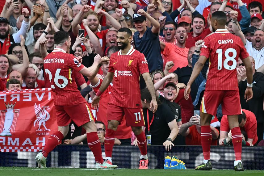 El Liverpool se coronó campeón de la Premier League
