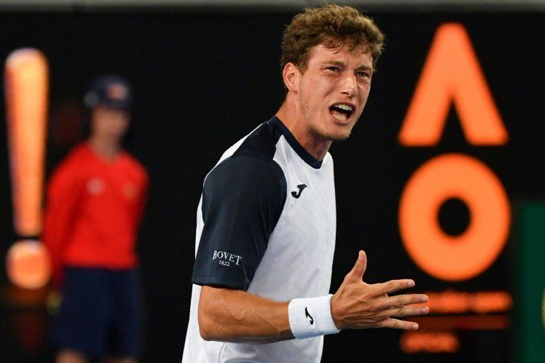Carreño cae con Nishikori y se marcha en cólera del Abierto de Australia