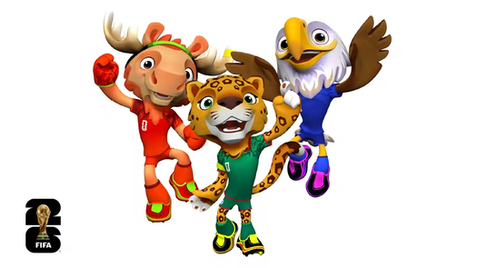 Mundial 2026: La FIFA presentó el trío de mascotas