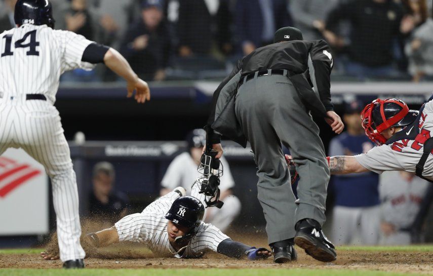Yanquis vencen a Boston y son líderes de las mayores
