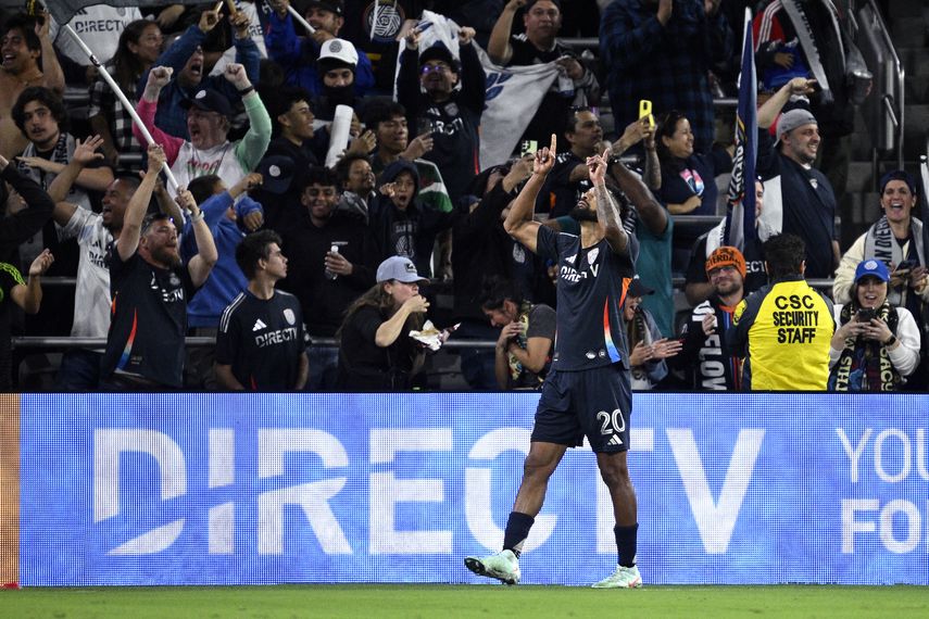 &nbsp;Aníbal Godoy anota su primer gol con el San Diego FC en la MLS