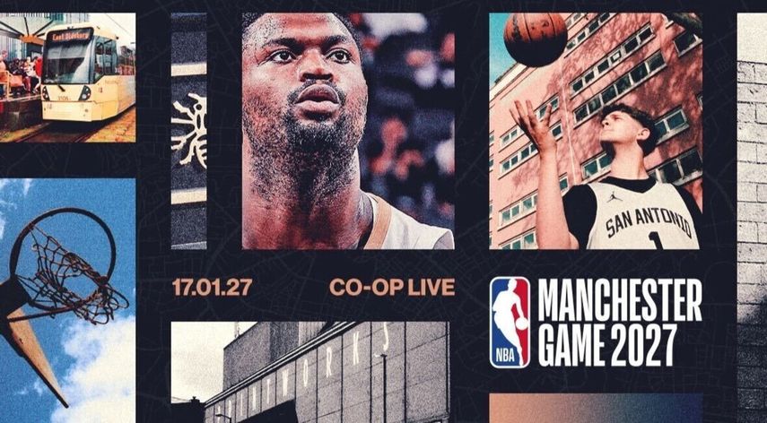 NBA: Los Spurs y los Pelicans jugarán en temporada regular en Manchester y París en el 2027
