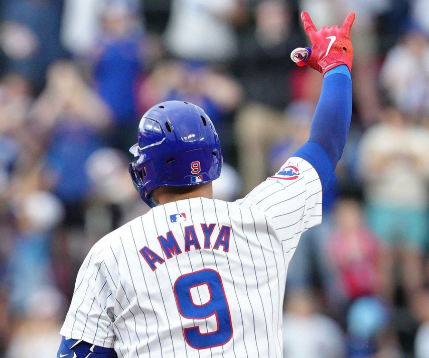 MLB: Miguel Amaya destacó a la ofensiva con su octavo cuadrangular