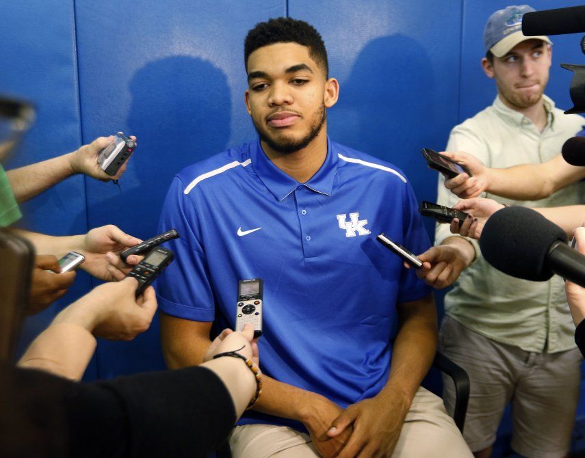 Karl-Anthony Towns entra al draft de la NBA