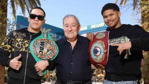 Óscar Valdez y Shakur Stevenson unificaran títulos superluma