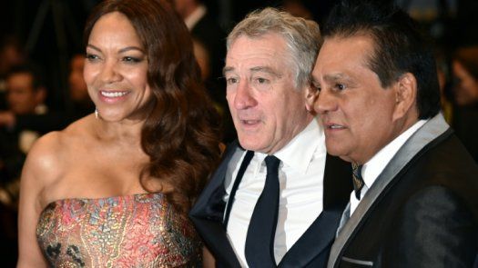 Robert de Niro presenta en Cannes la historia de Mano de Piedra Durán