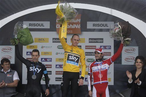 Chris Froome gana el ciclismo Dauphine