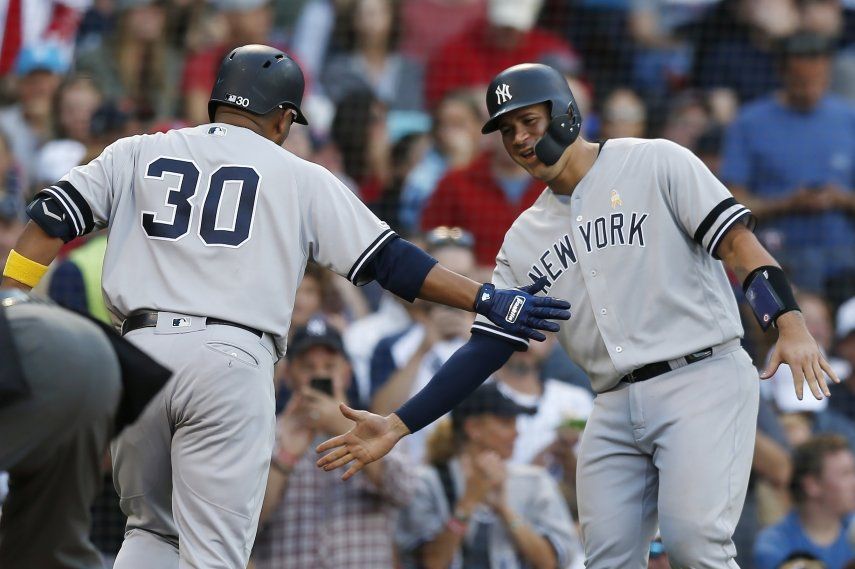 Con cuadrangular de Encarnación, Yankees ganan en Boston
