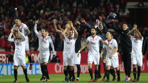 La defensa del Sevilla