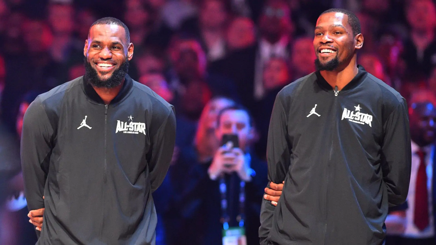 NBA: LeBron y Durant lideran votaciones de fanáticos para All-Star