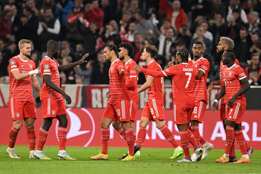 Champions League: El Bayern Múnich derrota por goleada al Viktori plzen