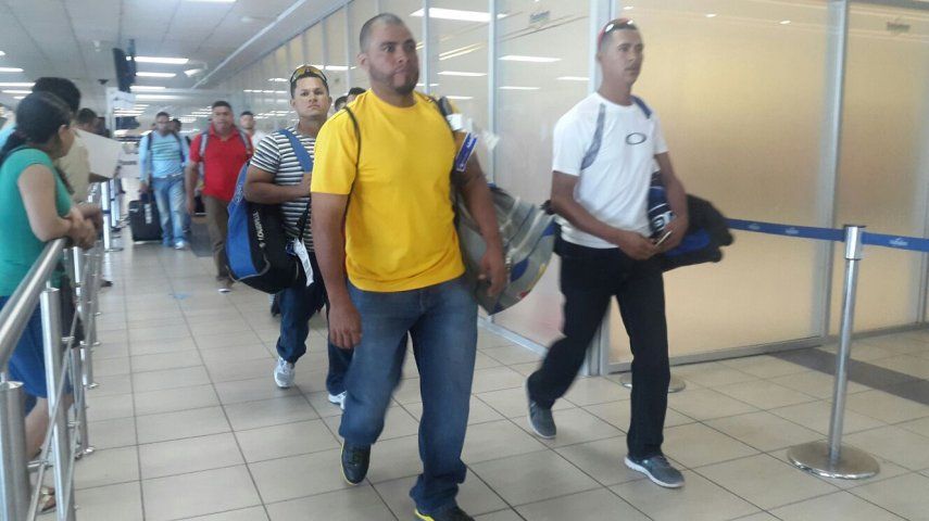 Llegan los Nicas para enfrentar a Panamá
