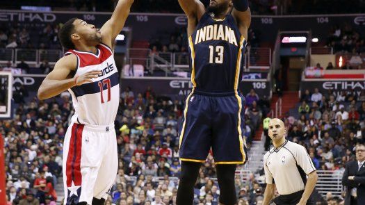 Con 40 de George, Pacers abruman a Wizards