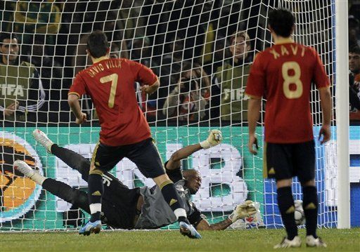 Confed: Xavi, el hombre puntual del récord de España